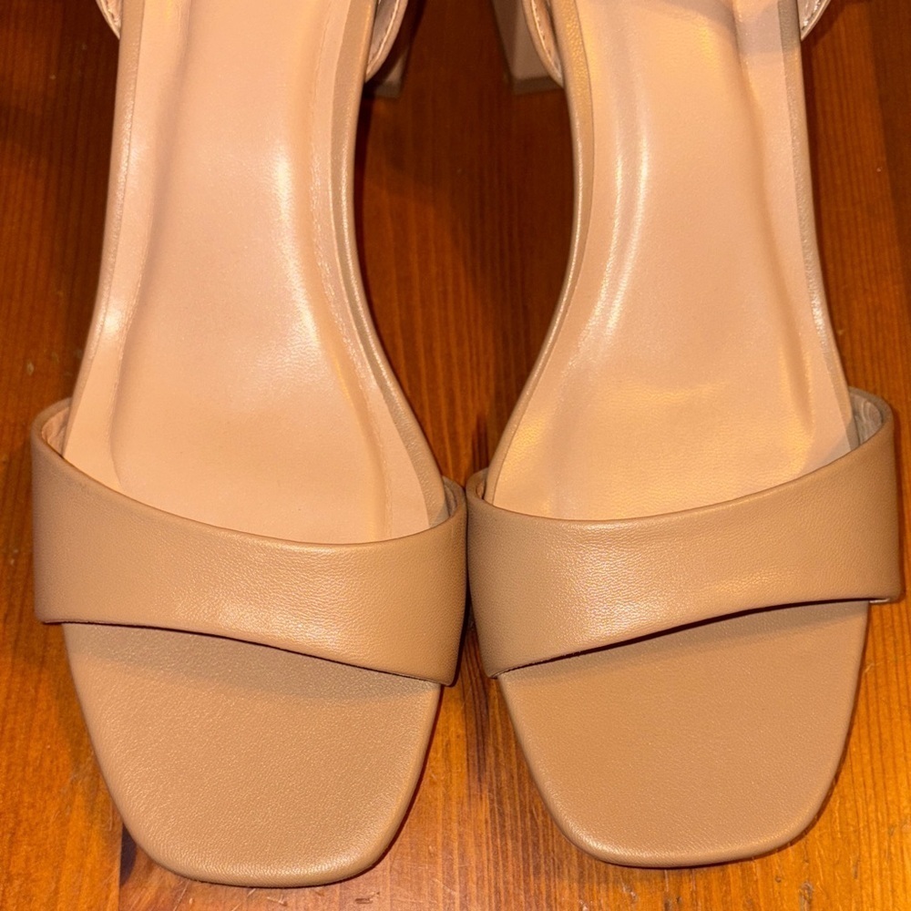 A New Day Women's Beige Strap Sandals - Picture 4 of 6